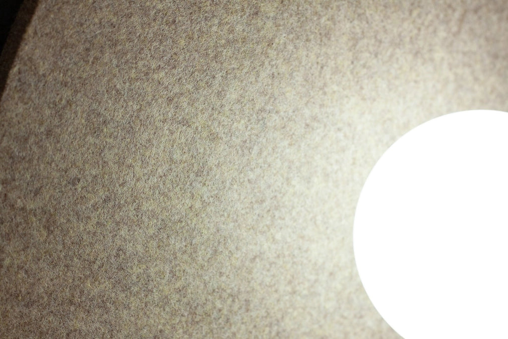 Lampada da soffitto CALMA beige feltro 1xG9 Emibig