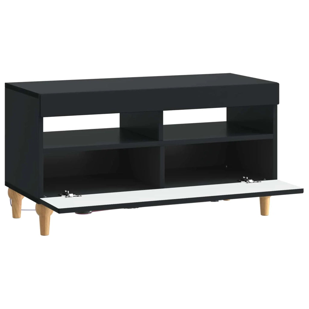 Mobile TV LED Nero Legno ingegnerizzato 896336
