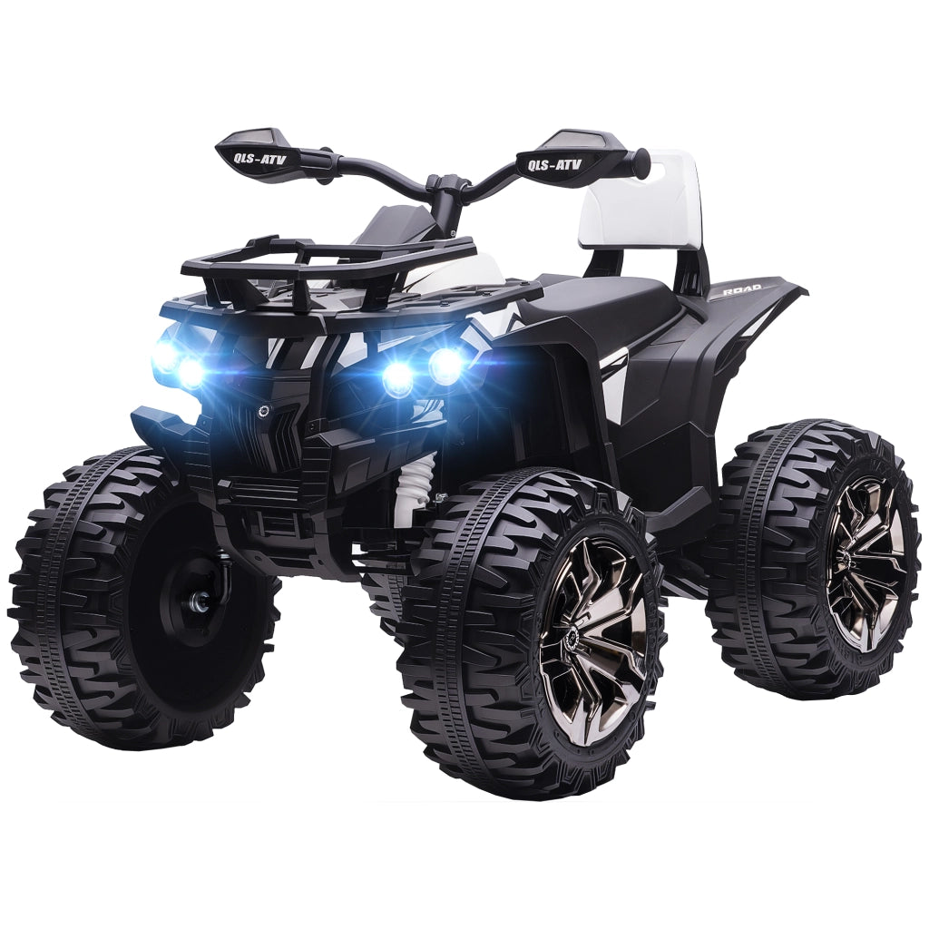 Quad elettrico per bambini ¨C zephmum ¨C bianco e nero
