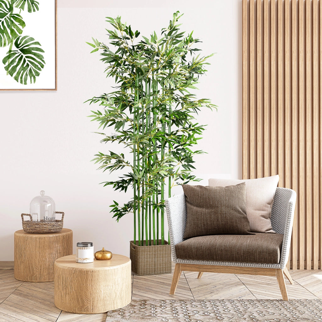 Pianta Artificiale Bamb¨´ ¨C Minimal ¨C Verde 180 cm