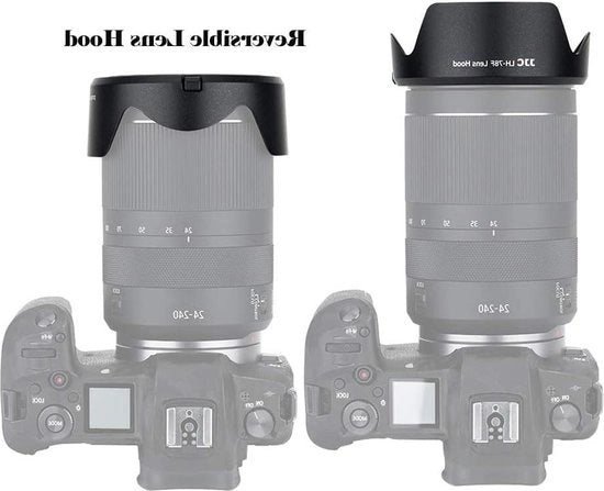 Capocannoni reversibili EW-78F per obiettivo Canon RF 24-240mm f/4-6.3 IS USM