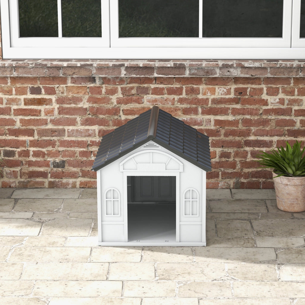 Cuccia per Cani ¨C Minimal ¨C Grigio e Bianco 65x75,7x63 cm