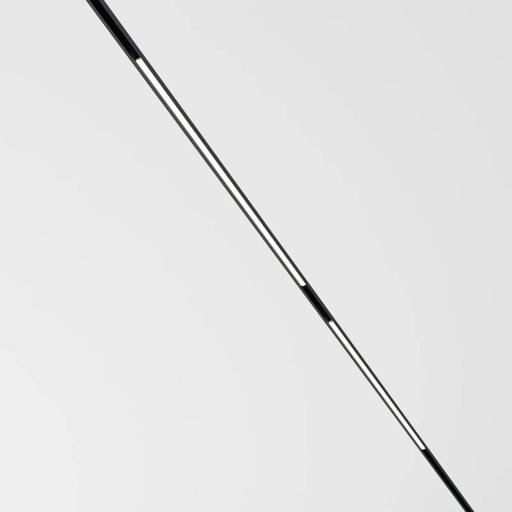 Sistema Lineare Deva Luce LED 6W Luce Calda 3000K Finitura Nera Ideal Lux