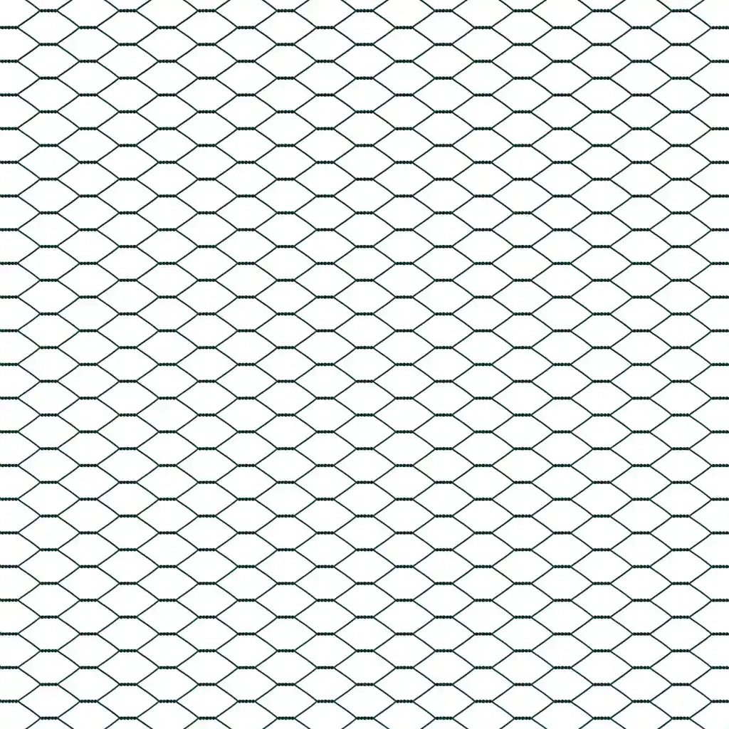 Recinzione Esagonale Verde 1 x 100 m PVC 42005458