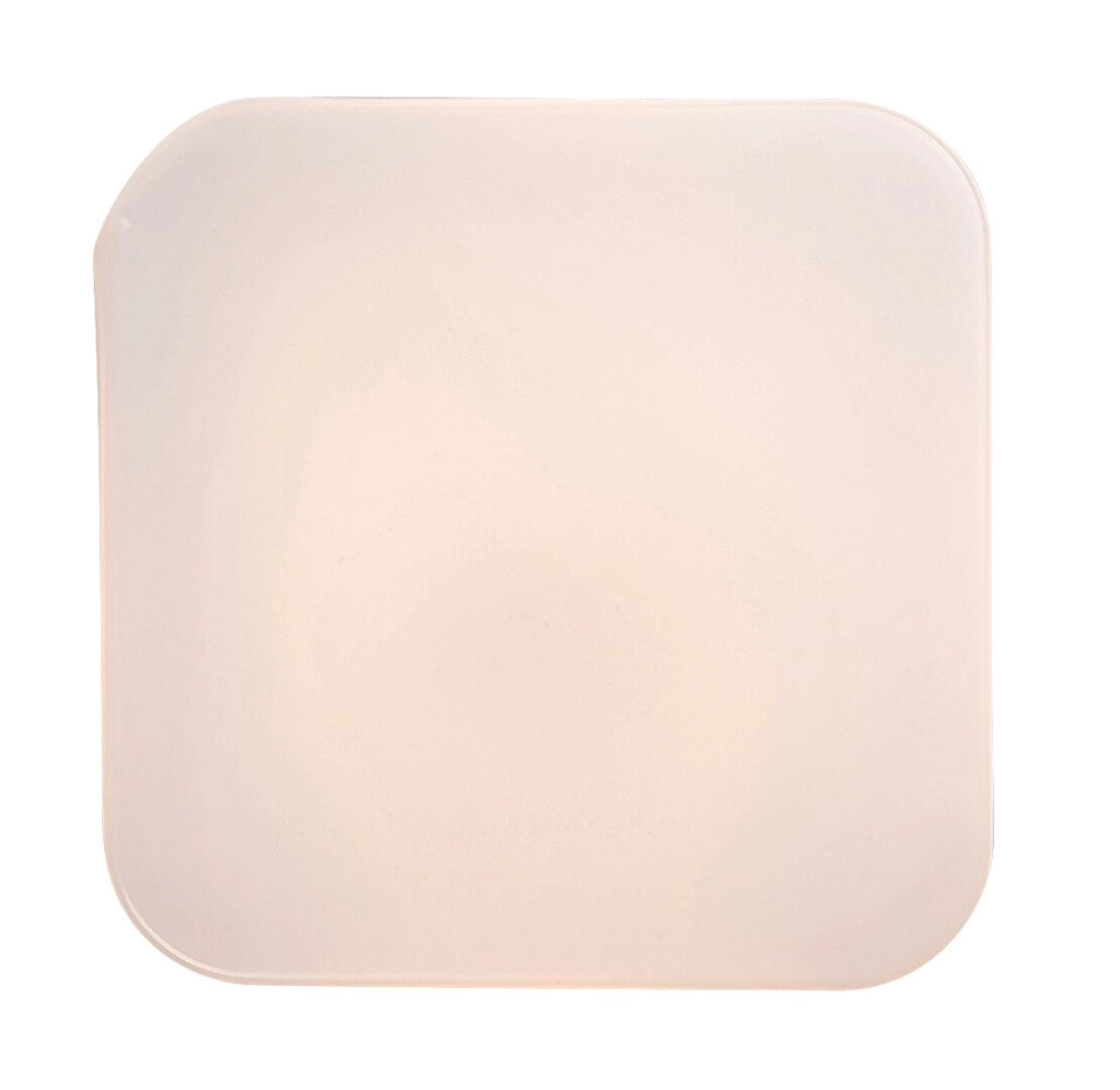 Plafoniera esterna LED quadrata bianca 24cm 12W IP44
