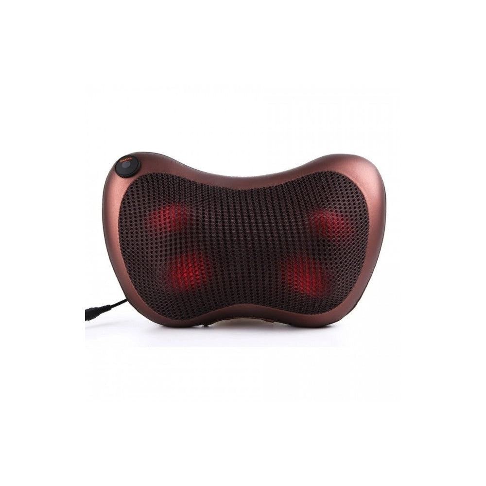 Trade Shop - Cuscino Massaggiante Massaggiatore Casa Auto Massaggio Shiatsu Schiena Collo -