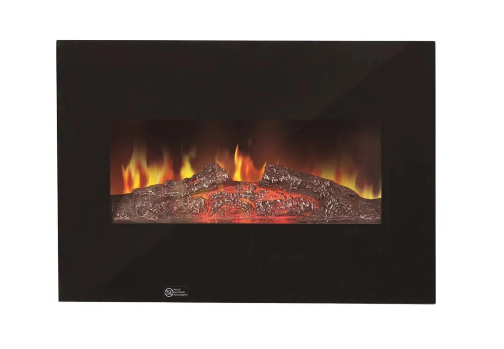 Stufa Elettrica Effetto Camino con Telecomando e Timer 1800 Watt DCG