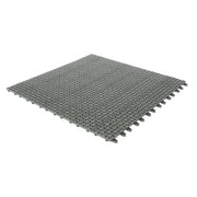 Set da 30 Piastrelle in Plastica Flessibili Drenanti 55,5 x 55,5 cm da Esterno Giardino 9,2 m2 colore: Grigio
