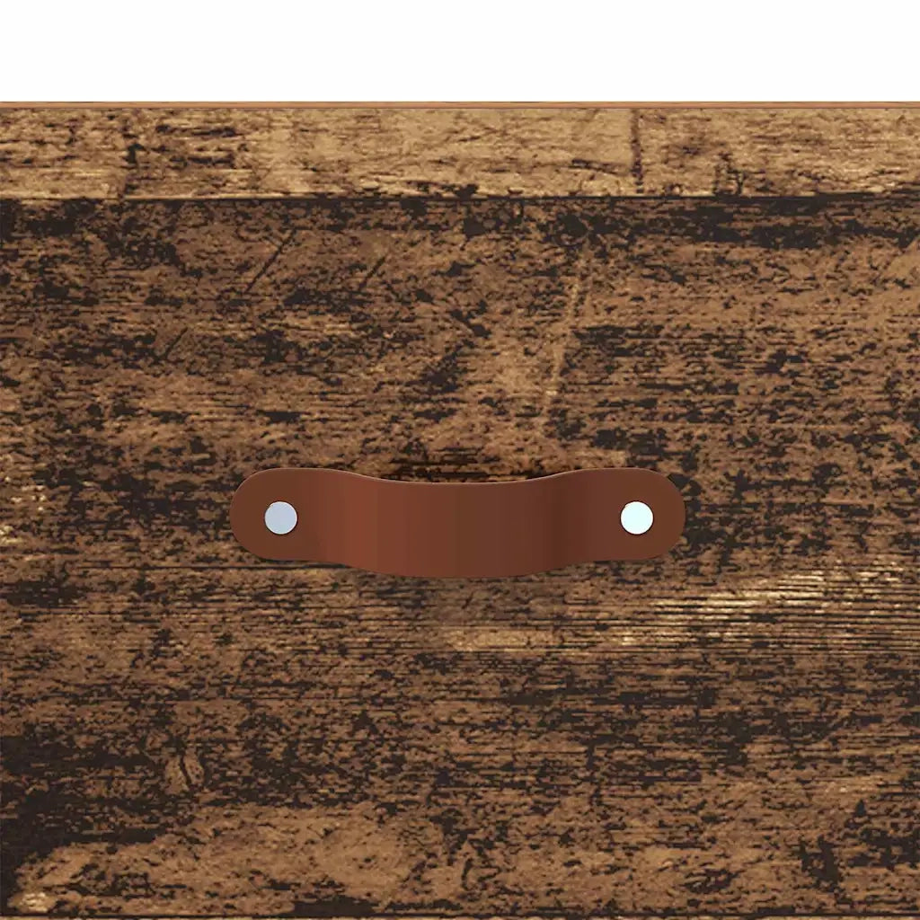 Mobiletto da comodino a parete Legno vecchio 35 x 35 x 20 cm 882335