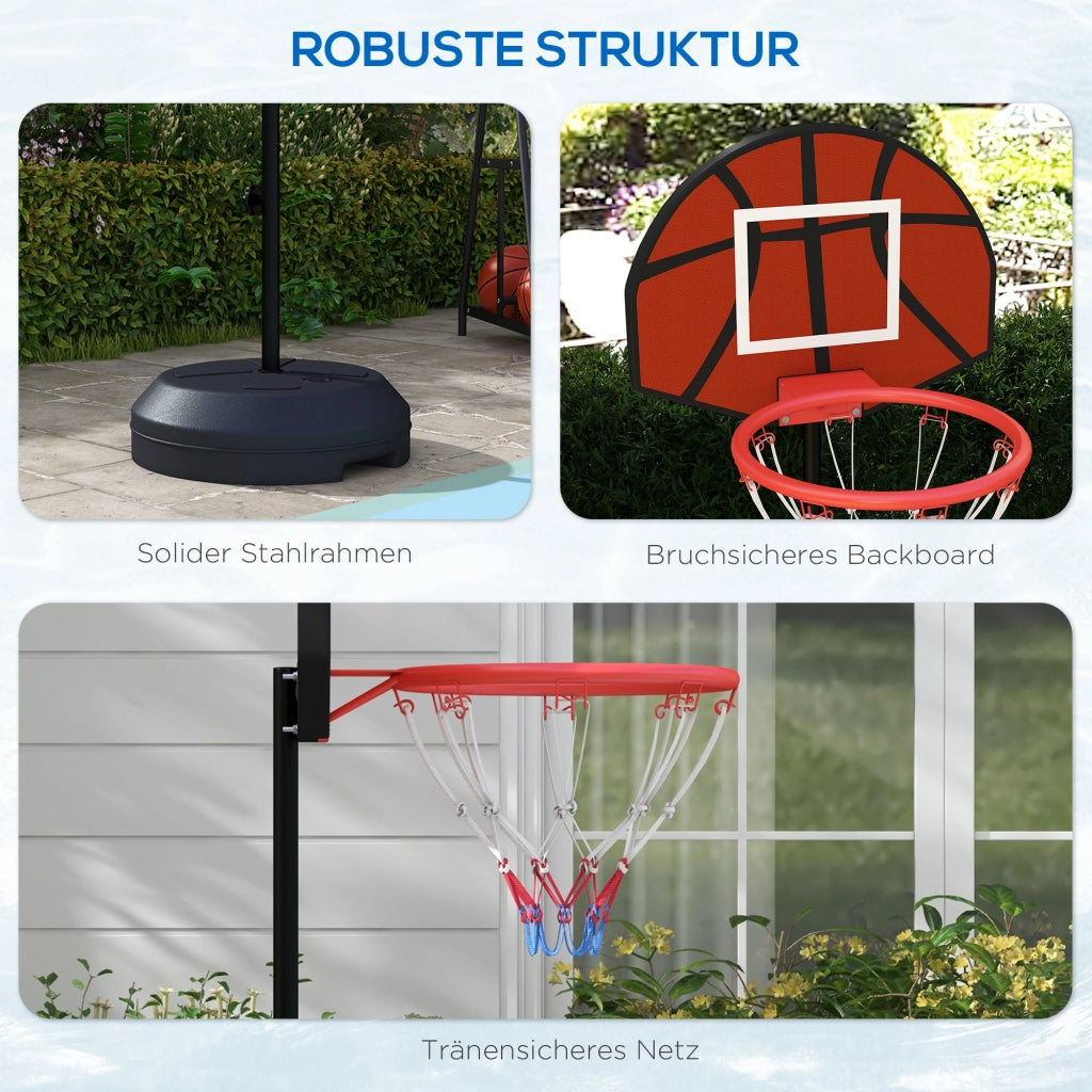 Canestro Basket Magnetico ¨C zephmum ¨C Nero 98-148cm