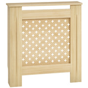 Copriradiatore in legno per salone e camera ¨C Minimal ¨C rovere 78x19x82 cm