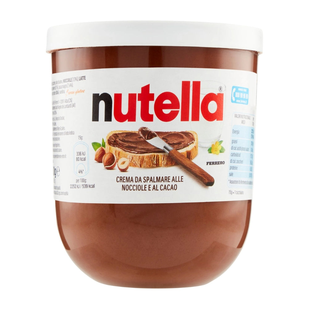 Ferrero nutella crema spalmabile alle nocciole e cacao bicchiere da 200 grammi