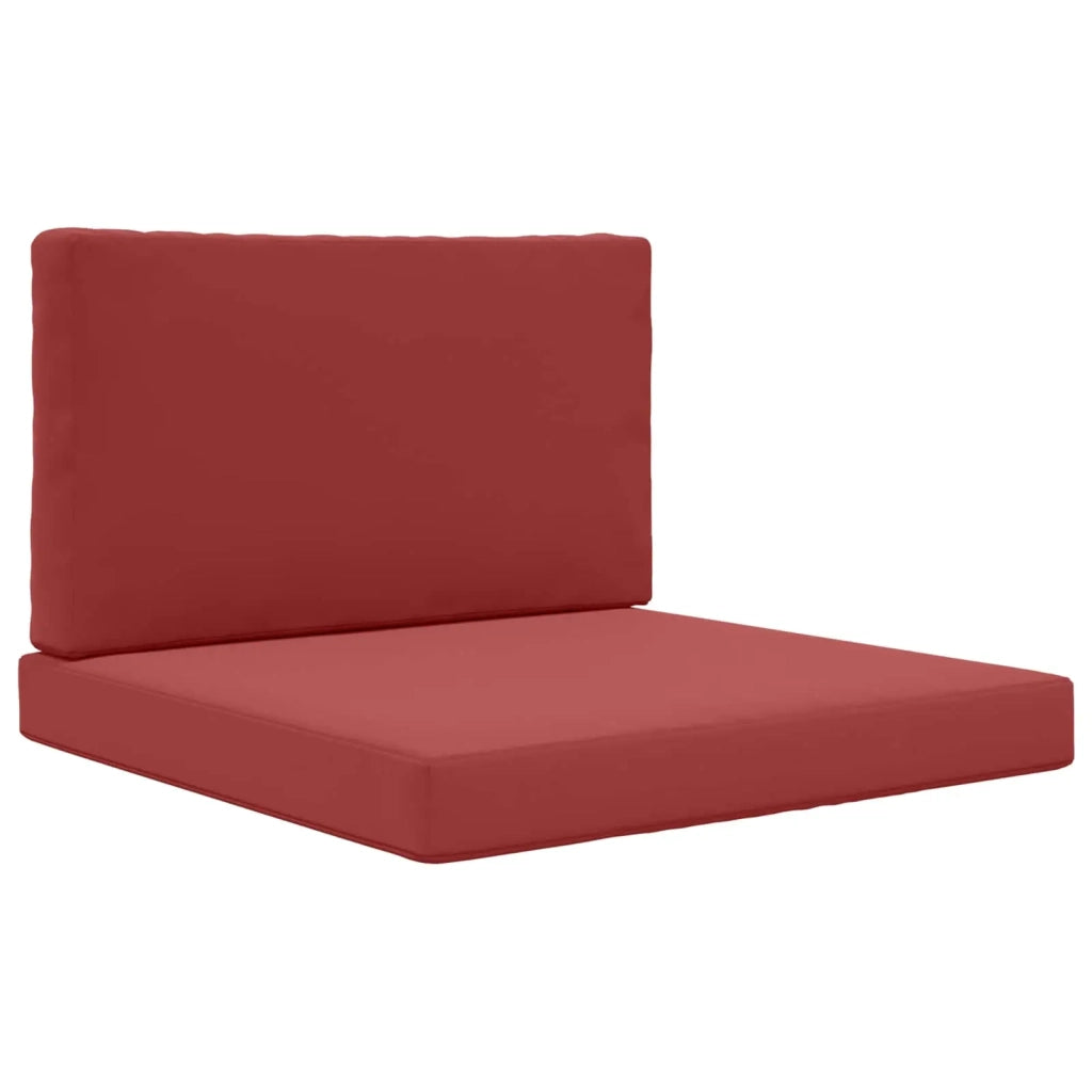 Cuscino per divano da esterno 2 pcs Rosso vino Poliestere 900838