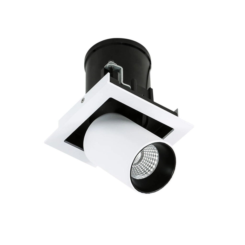 Faretto incasso Italux Mercanta 12W 4000K bianco orientabile