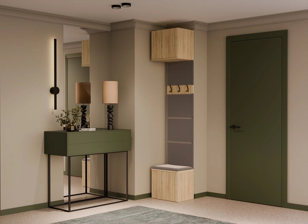 Guardaroba appendiabiti HAGA 1w rovere sonoma