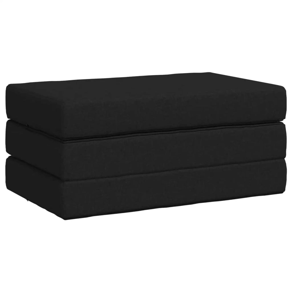 Divano Letto Pieghevole 80 x 67 x 45 cm Nero 900174
