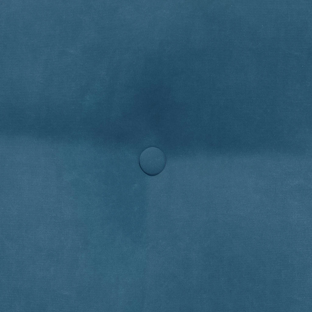 Cuscino per Schiena | Cuscino dorsale Blu 45 x 24 x 50 cm Velluto