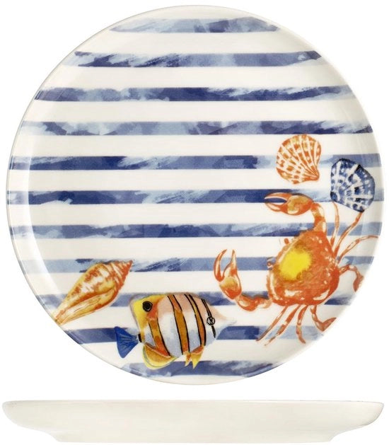 Set di 12 piatti da pranzo Playa da 26 cm
