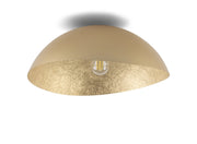 Plafoniera decorativa Solaris Sigma oro irregolare Ø48cm