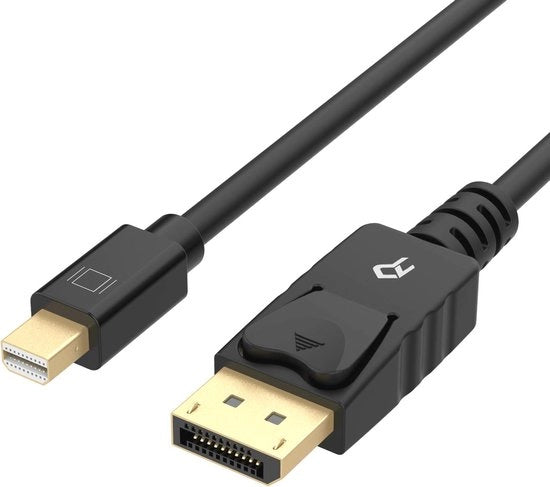 Cavo DisplayPort Mini DisplayPort a DisplayPort 1,8 m - Supporto 4K, Nero
