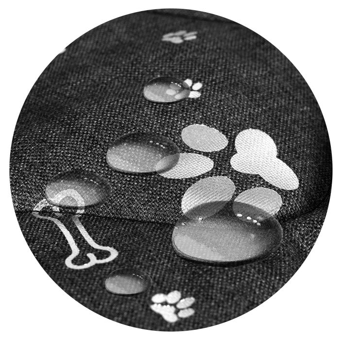 AIO FACTORY 130x105 cm Letto per cani impermeabile Silver Bones
