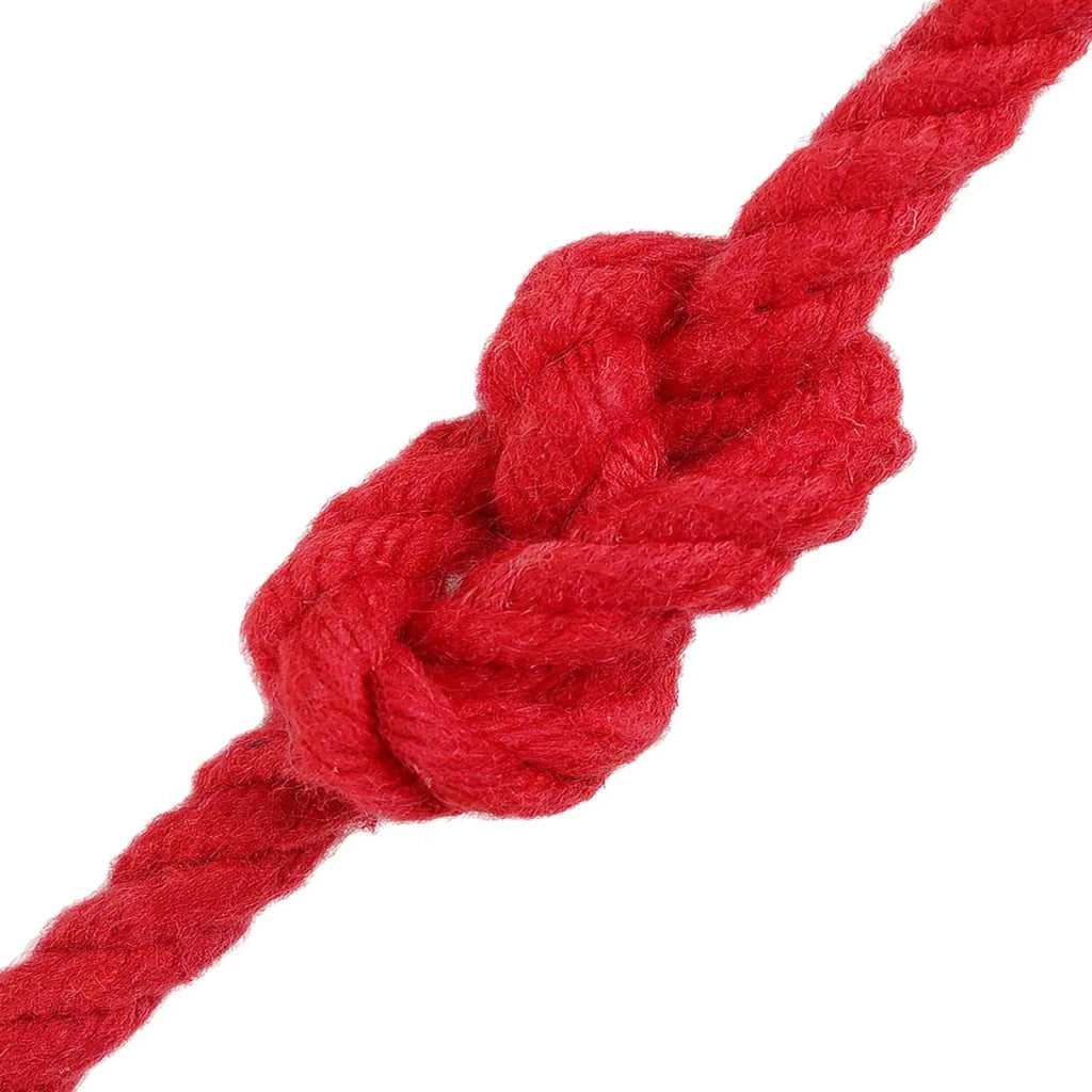 Corda | Fune Rosso 0,8 x 0,8 x 50000 cm Cotone