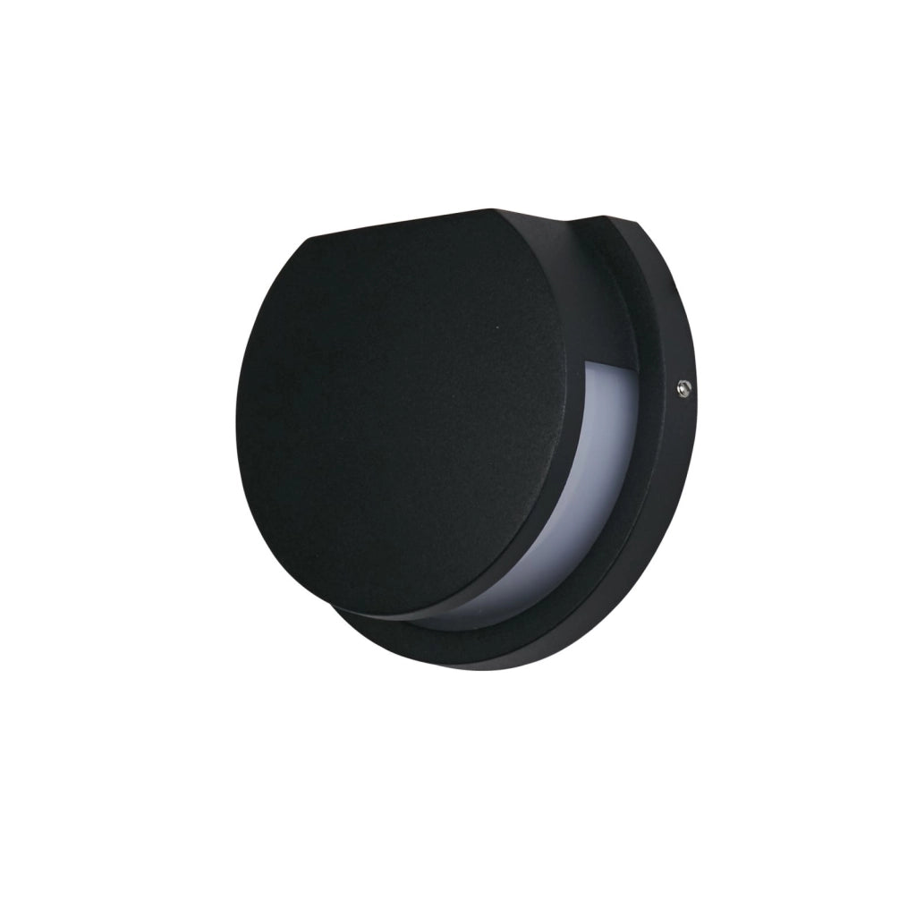 Lampada da parete esterna a LED Chiswick, nera