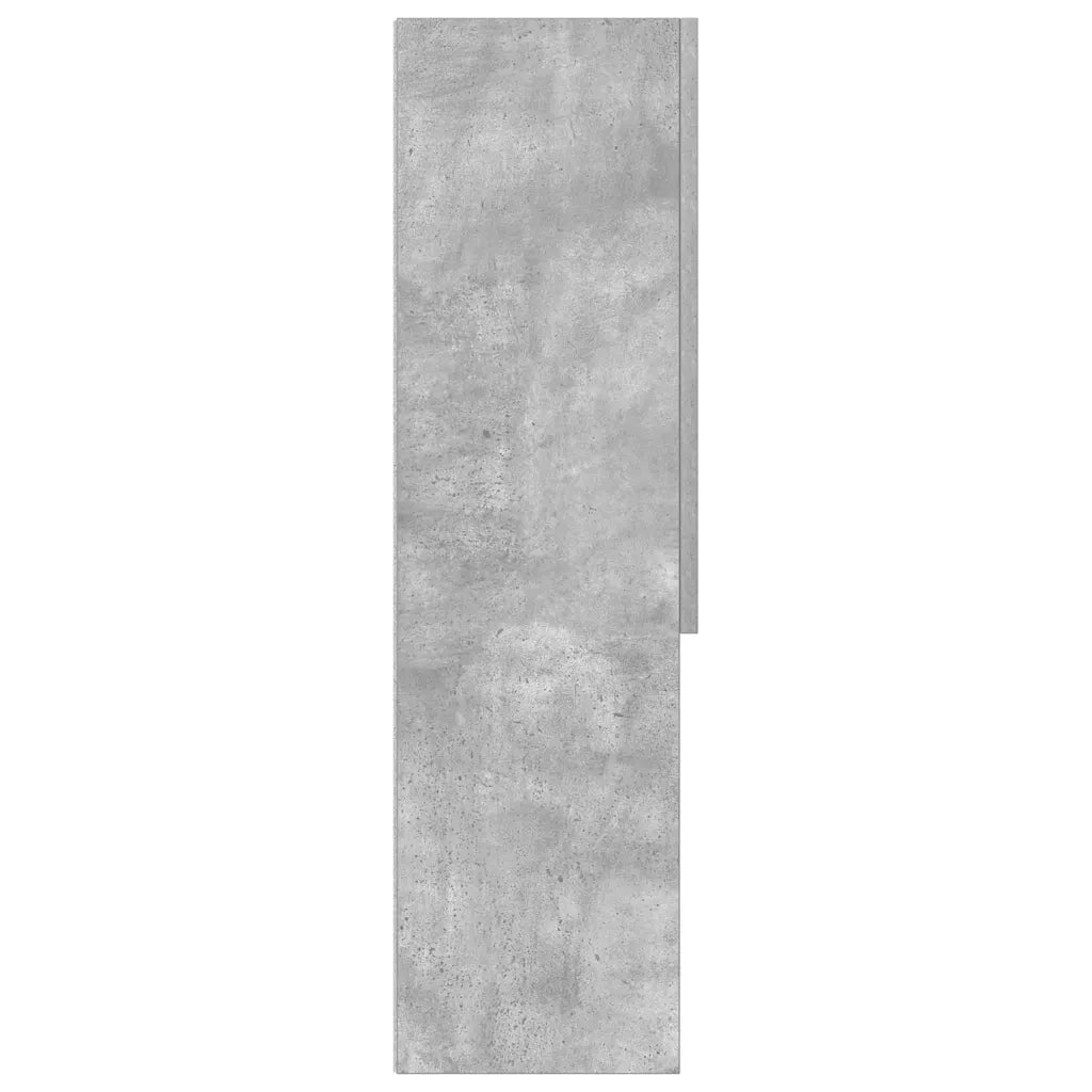 Mobile per Lavatrice Grigio Cemento 70,5x25,5x90 cm 856636
