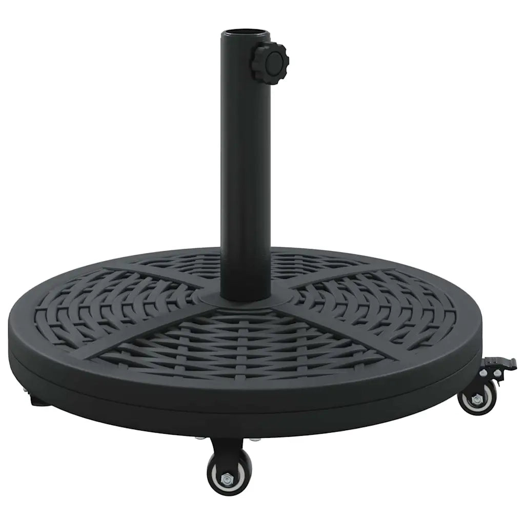 Base per ombrellone Art déco Nero Ø 45 x 39,5 cm Ferro 42002568