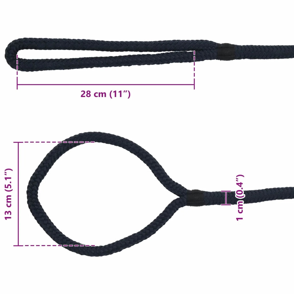Corda da Barca 15 m 1 Blu Reale Poliestere 42029792
