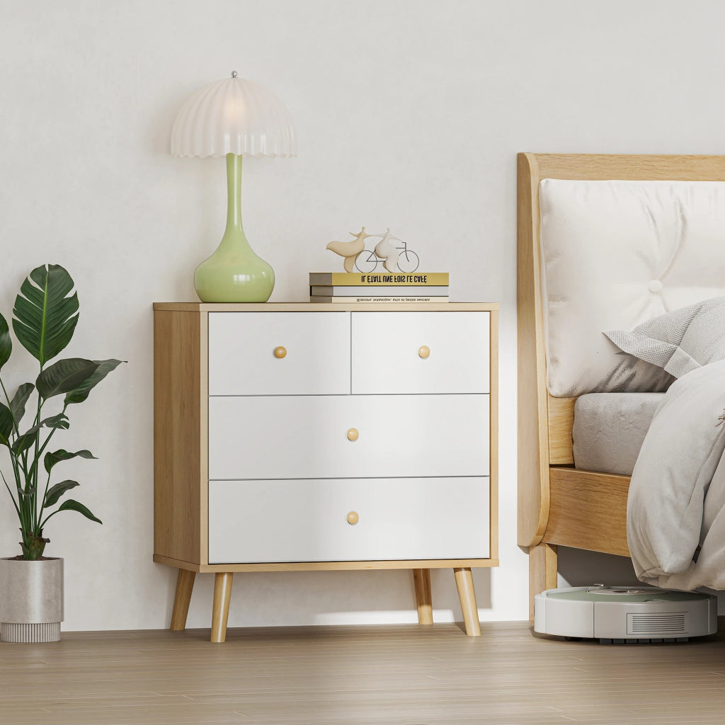 Cassettiera ¨C Minimal ¨C Robe e Bianco 60x35x65