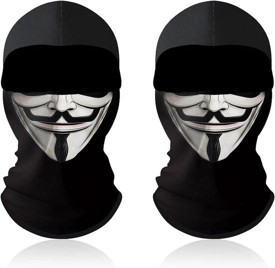 Kit di Protezione Full Face per Bici, Skateboard e Sci - Set di 2