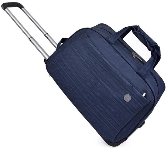 Borsa da viaggio con ruote - Zaino da viaggio opzionabile - Dimensioni 50x26x32 cm - Grande capacità - Peso leggero 2 kg - Tessuto Oxford