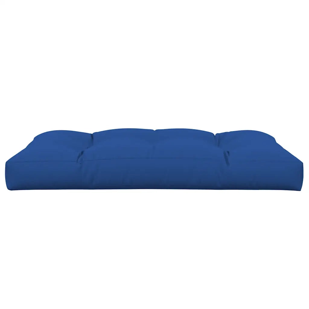 Cuscino per Pallet Blu Reale 120x80x12 cm in Tessuto 360523