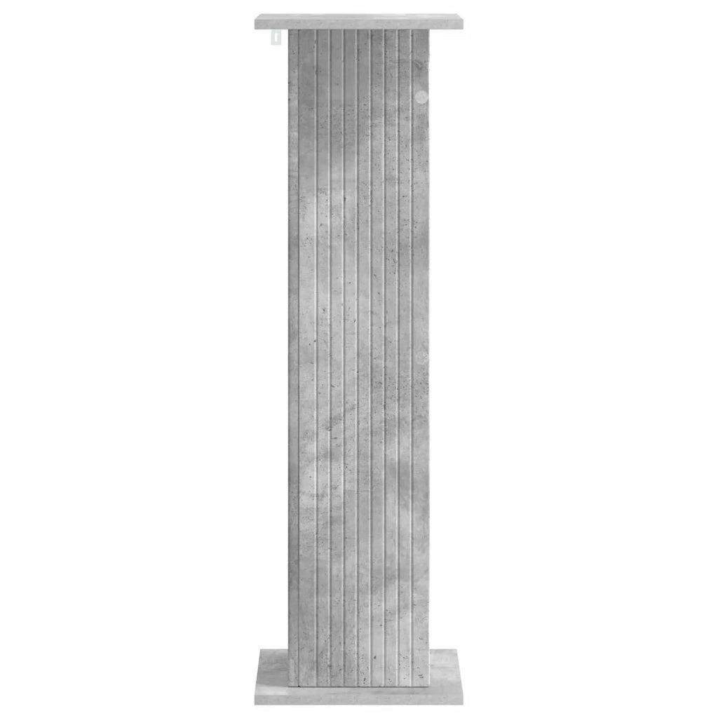 Supporto per piante 2 pcs Grigio Cemento 30,5 x 30 x 100,5 cm 899751