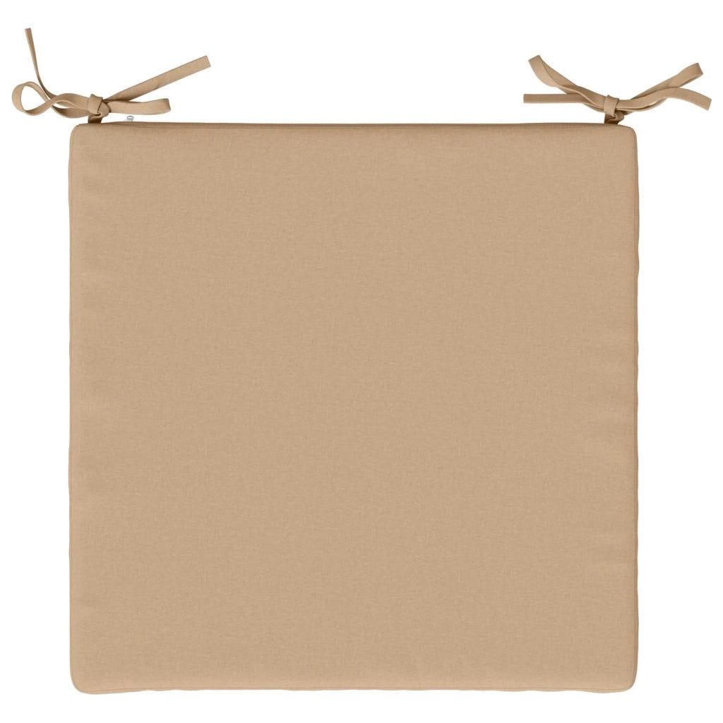 Cuscini per Sedia in 4 Pezzi SOEST 4 pz 100% Poliestere Sabbia 944415