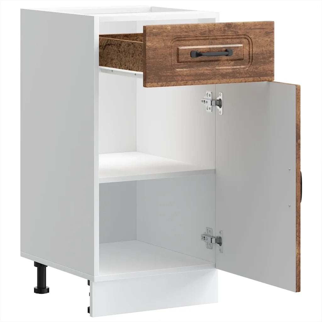Base da Cucina Kalmar Legno Vecchio in Legno Multistrato 853475