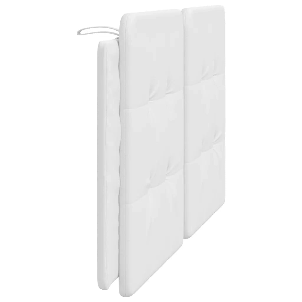 Cuscino Testiera Zadar Bianco 160 cm in Similpelle 374867