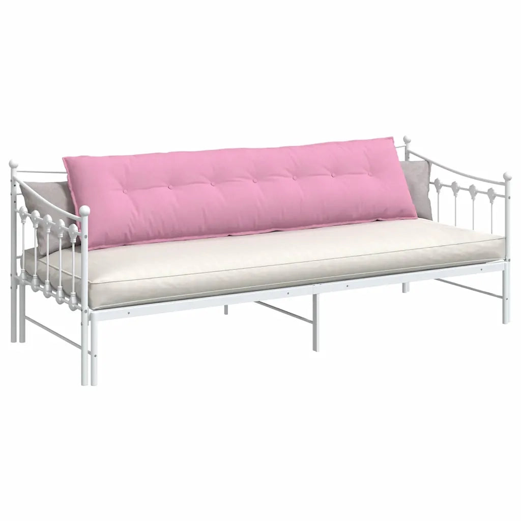 Cuscino per Schiena Rosa 200 x 19 x 50 cm Tessuto 42014974