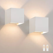 ZMH Lampada da parete a LED per interni 2ER lampada da parete per esterni luce moderna su e giù per il corridoio