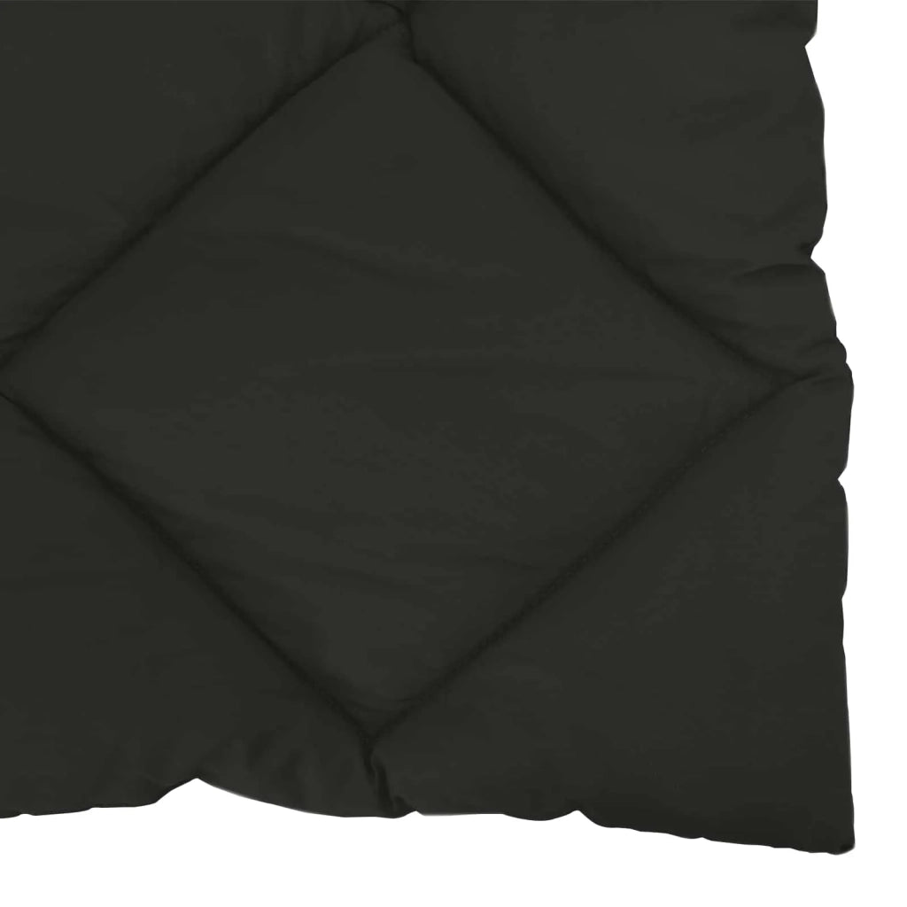 Piumone | Duvet Estivo Nero 200 x 200 cm Microfibra