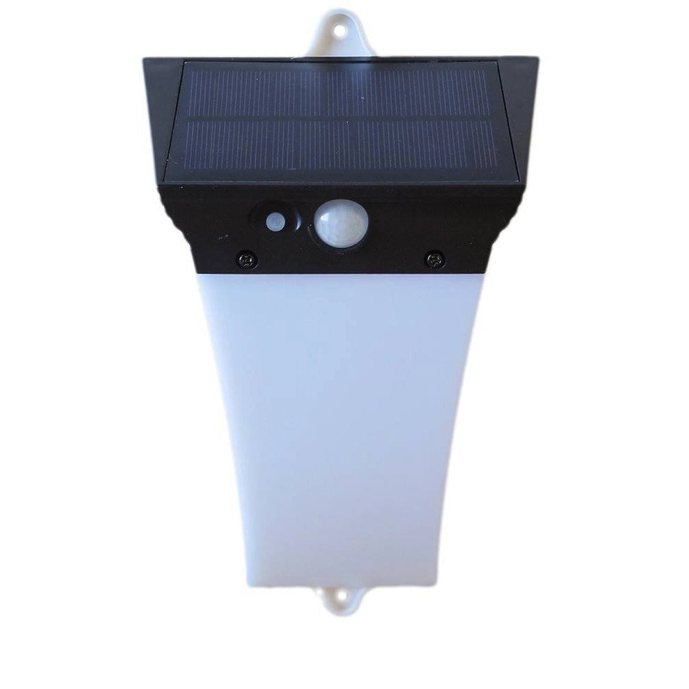Trade Shop - Lampada Faro Luce Ricaricabile Faretto Esterno Energia Solare Sensore Movimento -