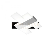 FLIGHT APPLIQUE-PLAFONIERA MEDIA SILVER CCT 1180-55-SI