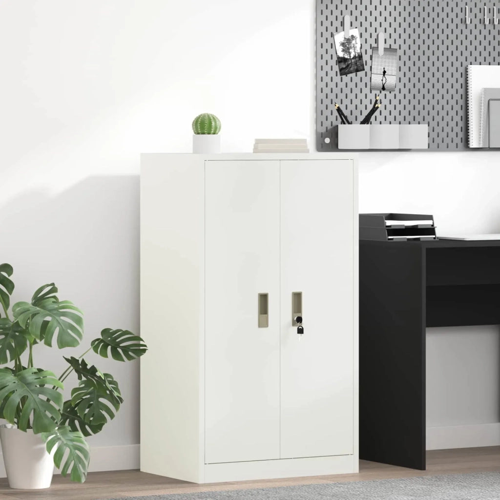 Armadio Bianco 60 x 40 x 105 cm Acciaio