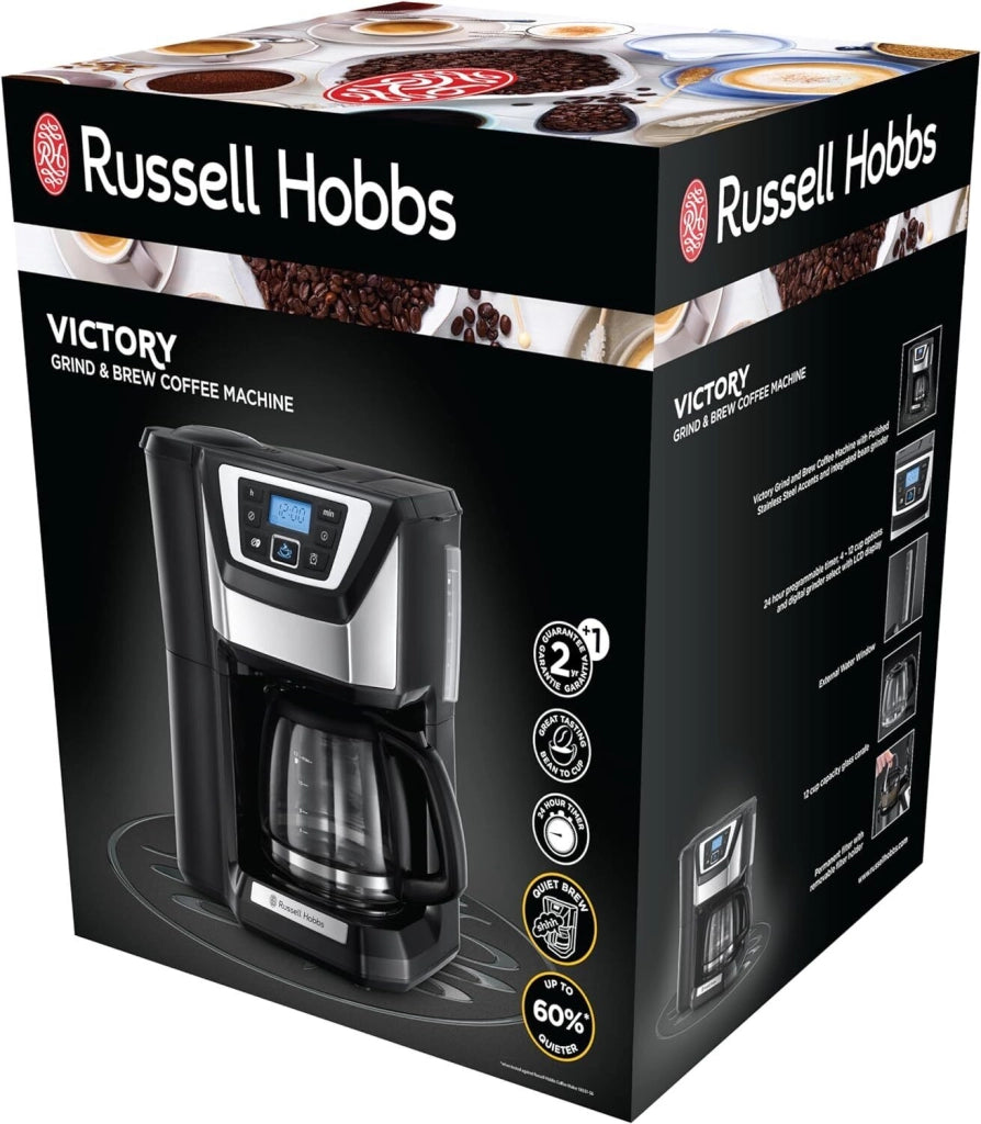 Russell Hobbs 22000-56 macchina per caffè Automatica/Manuale Macchina da caffè con filtro 1,5 L