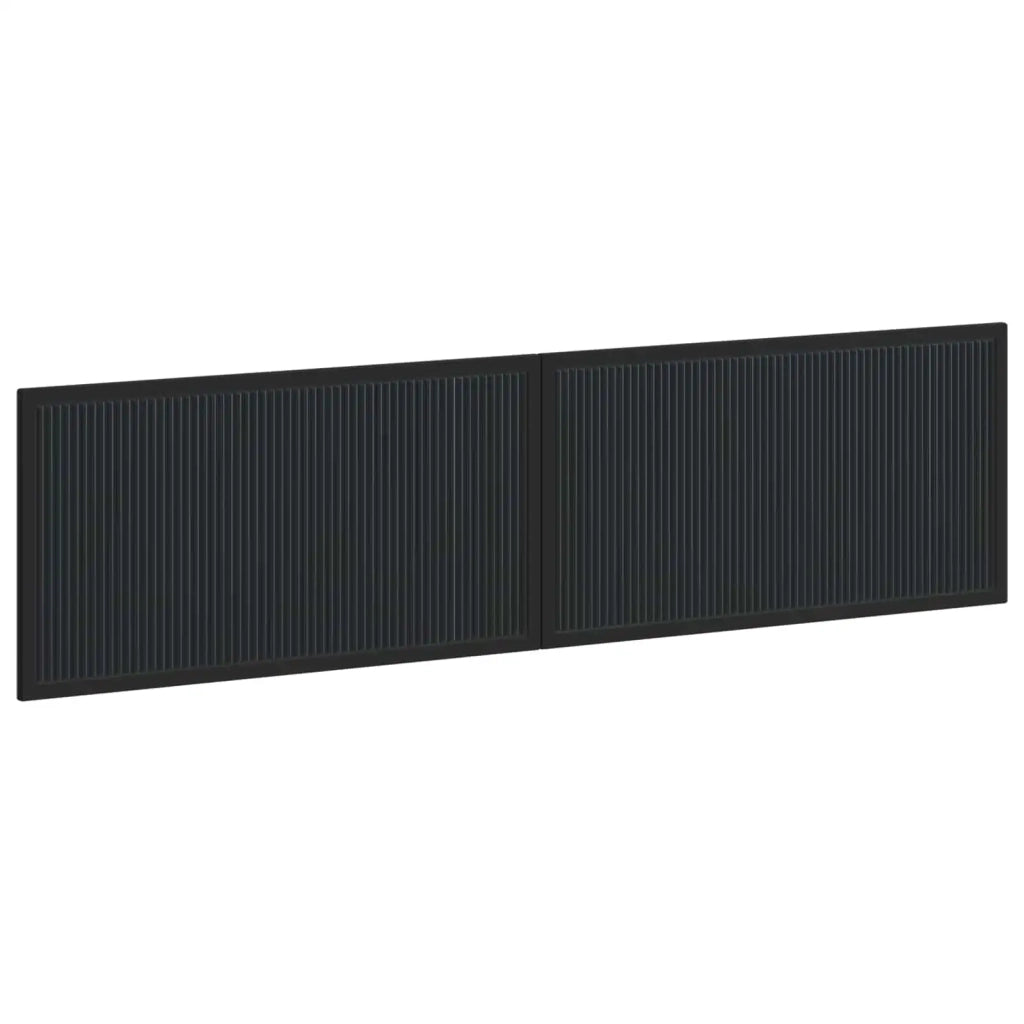Testiera da Muro EDE Nero Legno ingegnerizzato 896046