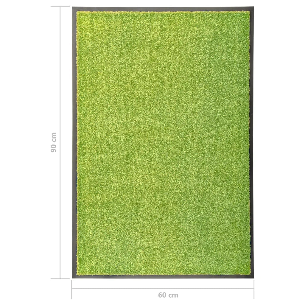 Zerbino | Tappetino Lavabile Verde 60x90 cm