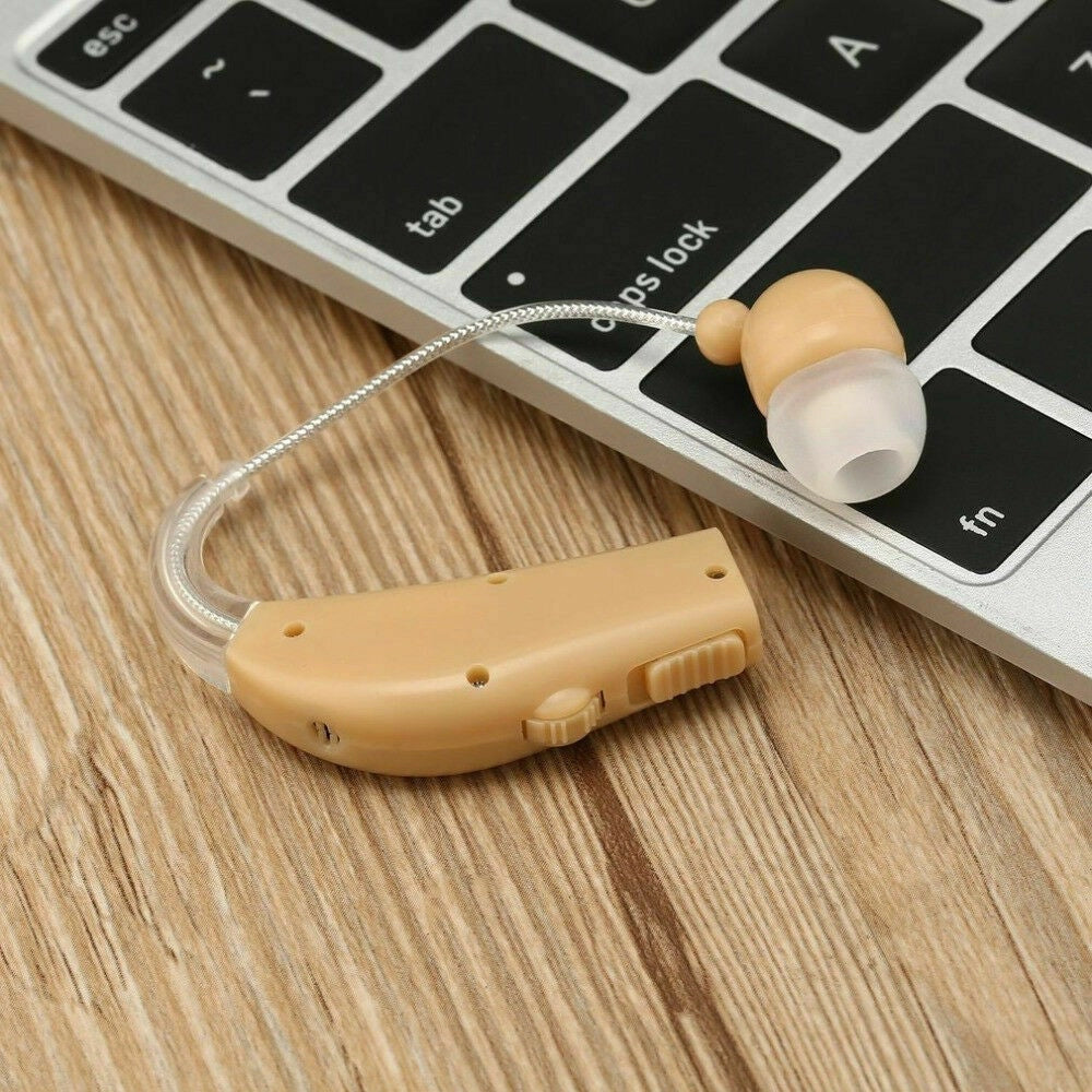 Trade Shop - Apparecchio Acustico Regolabile Usb Ricaricabile In Ear Amplificatore Acustico -
