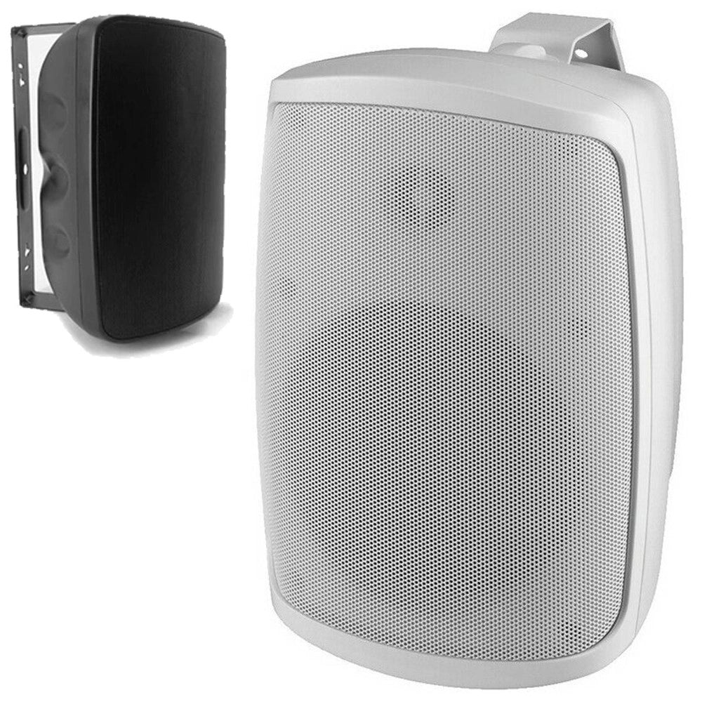 Trade Shop - 2 Cassa Diffusore Altoparlante Da Esterno A Parete 2 Vie 40w Per Filodiffusione -