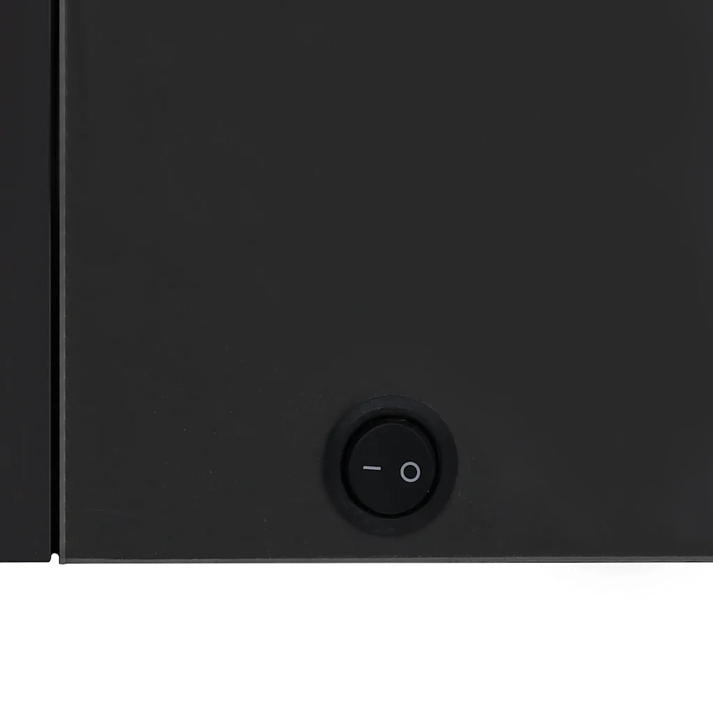 Armadietto Bagno con Specchio e LED-Mobile bagno con specchio 89x14x62 cm